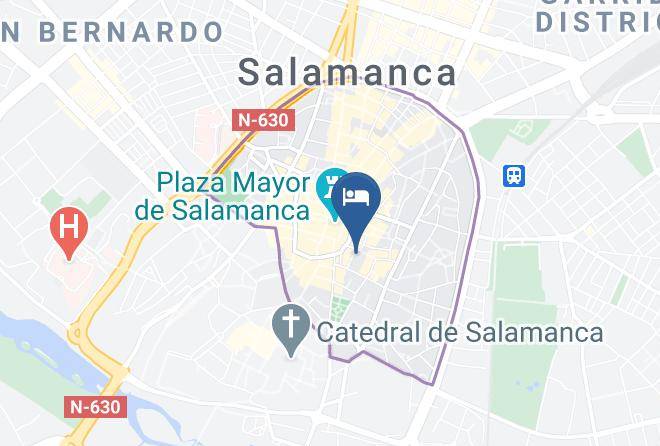 Salamanca - Hotel Soho Boutique Salamanca Maps