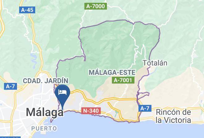 Hotel Soho Los Naranjos Map