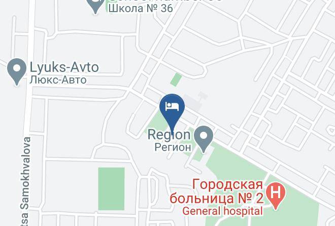 Dzerzhinsk - Hotel Sokol Maps