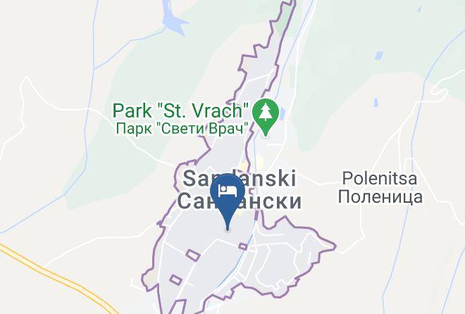 Sandanski - Hotel Sokol Maps