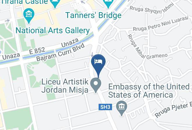 Tirana - Hotel Sokrat Maps