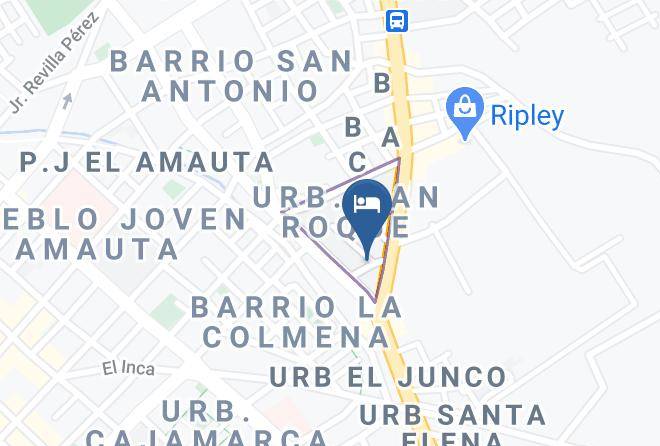 Cajamarca - Hotel Sol Andino Hotel En Cajamarca Maps