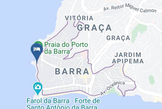 Salvador - Hotel Sol Brilhante Maps