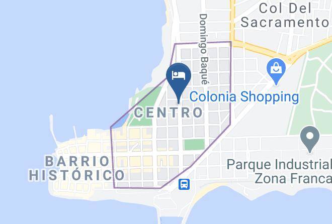 Colonia Del Sacramento - Hotel Sol Colonia Maps