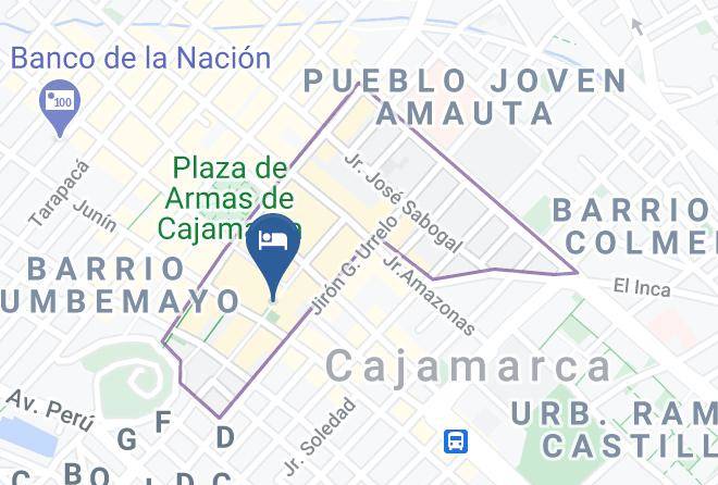 Cajamarca - Hotel Sol De Belen Maps