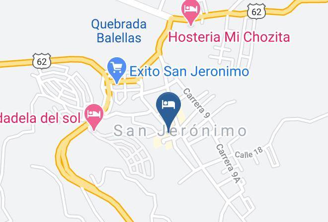 San Jeronimo - Hotel Sol De Occidente Maps