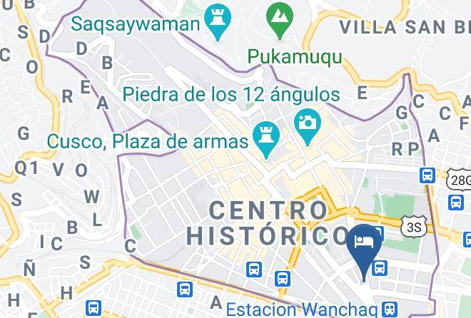 Wanchaq - Hotel Sol Del Oriente Cusco Maps