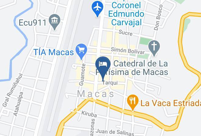 Morona - Hotel Sol Del Oriente Maps
