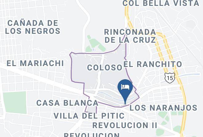 Hermosillo - Hotel Sol Del Pitic Maps