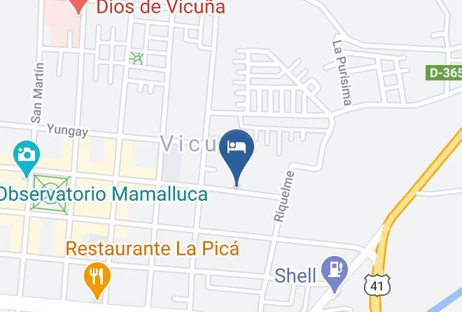 Elqui Province - Hotel Sol Del Valle Maps