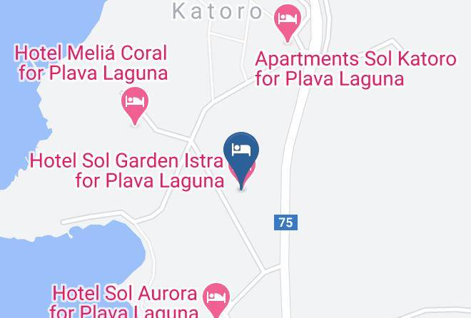 Umag - Hotel Sol Garden Istra For Plava Laguna Maps