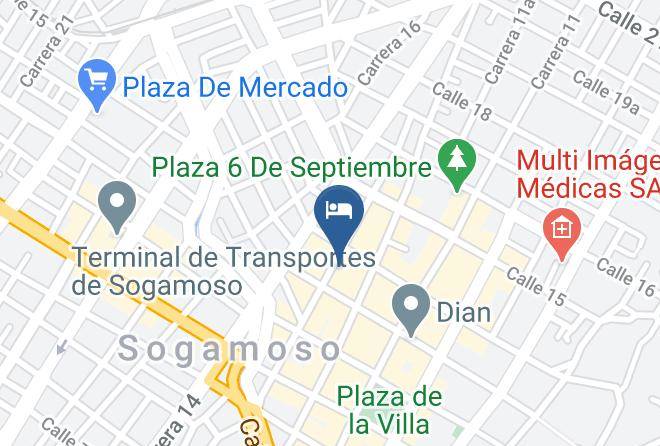 Sogamoso - Hotel Sol Internacional Maps