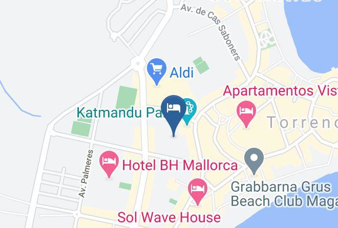 Baleares - Hotel Sol Katmandu Park & Resort Maps