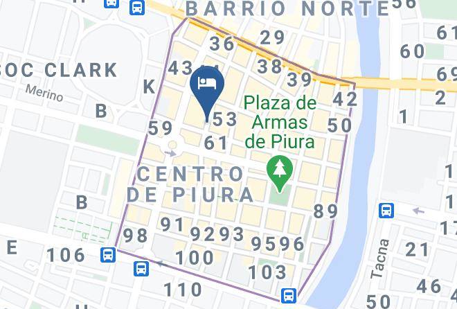 Piura - Hotel Sol Maria Maps