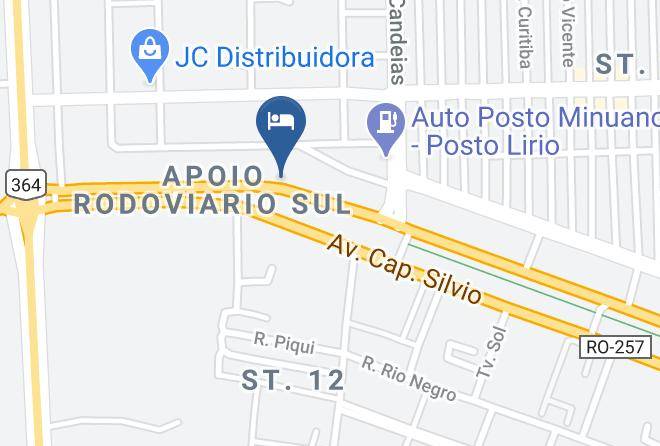Ariquemes - Hotel Sol Nascente Ariquemes Ro Maps