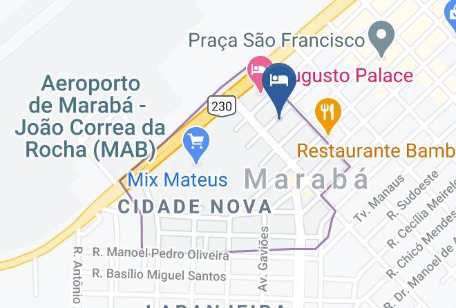 Maraba - Hotel Sol Poente Maps