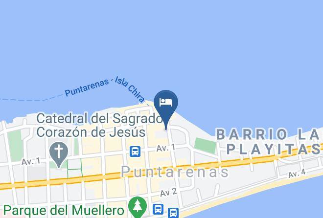 Puntarenas - Hotel Sol Puntarenas Maps