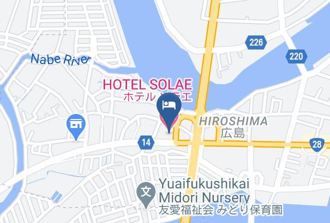Matsushige Townitano District - Hotel Solae Maps