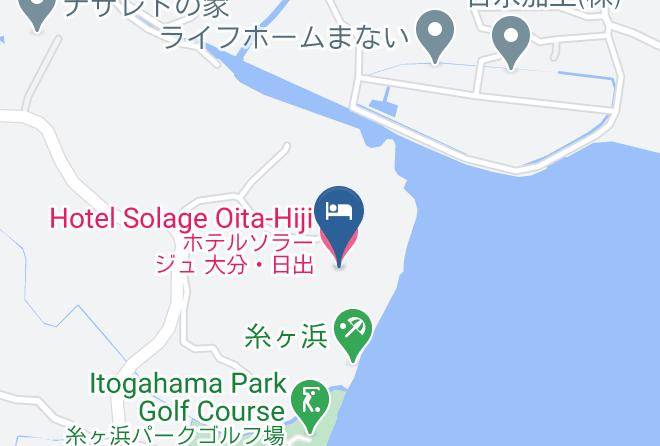 Hiji Townhayami District - Hotel Solage Oita Hiji Maps