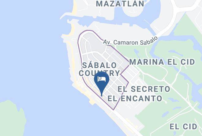 Mazatlan - Hotel Solamar Inn Maps