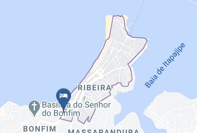 Salvador - Hotel Solar Bonfim Maps