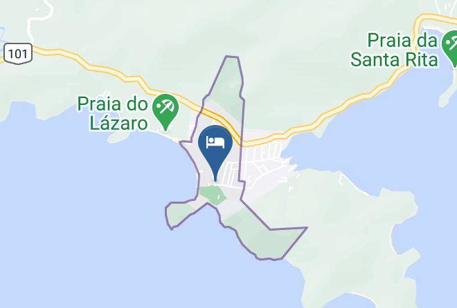 Ubatuba - Hotel Solar Das Aguas Cantantes Maps