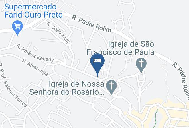 Ouro Preto - Hotel Solar De Maria Maps