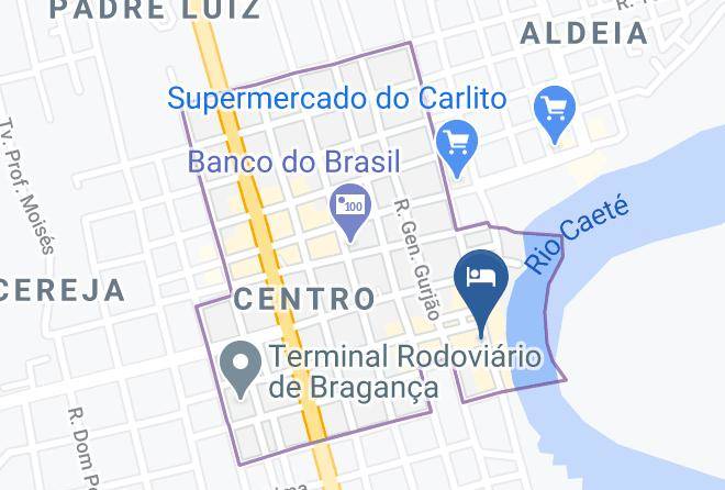Braganca - Hotel Solar Do Caete Maps
