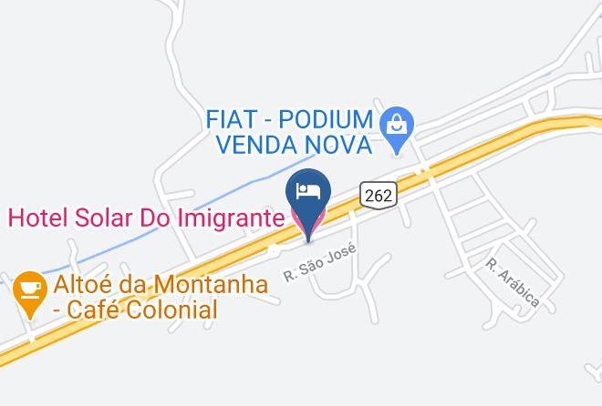 Venda Nova Do Imigrante - Hotel Solar Do Imigrante Maps
