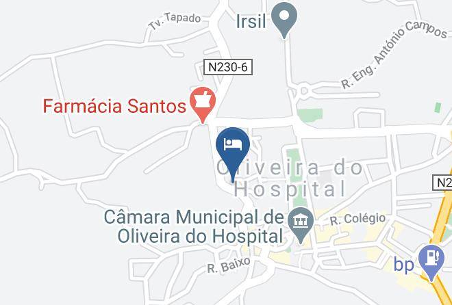 Oliveira Do Hospital - Hotel Solar Do Rebolo Maps