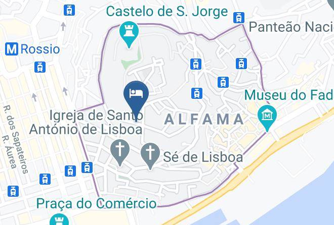 Lisbon - Solar Dos Mouros Lisboa Maps