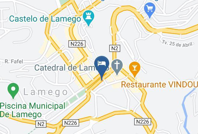 Hotel Solar Dos Pachecos Map