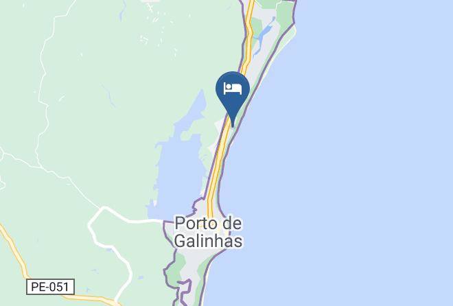 Hotel Solar Porto De Galinhas Map