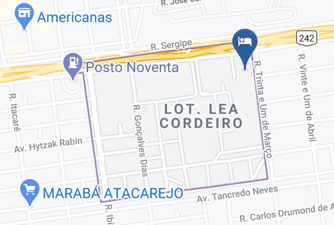 Luis Eduardo Magalhaes - Hotel Solar Rio De Pedras Maps