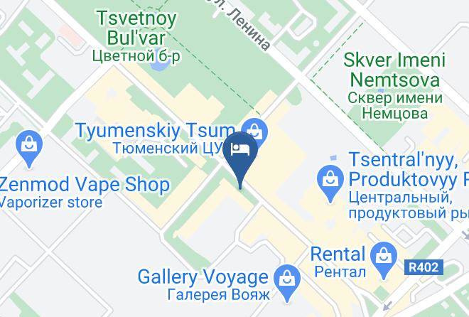 Tyumen - Hotel Solar Wind Tyumen Maps