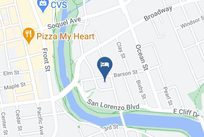 Santa Cruz - Hotel Solares Maps