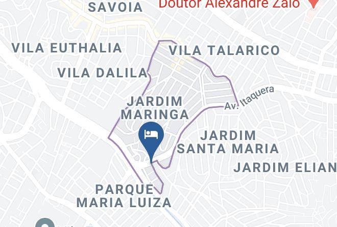 Sao Paulo Cidade Lider - Hotel Solares Maps