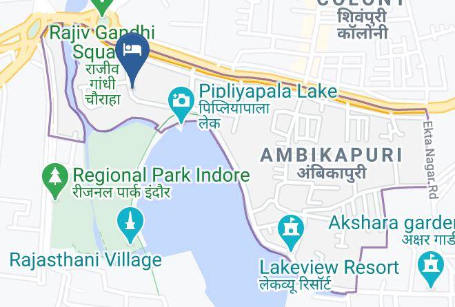 Indore - Hotel Solaris Maps