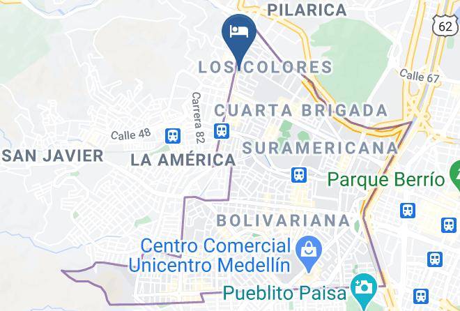 Medellin - Hotel Solaris Maps