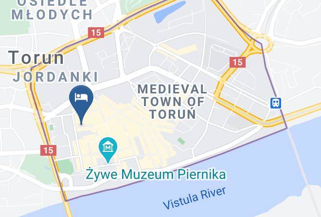 Torun - Hotel Solaris Maps