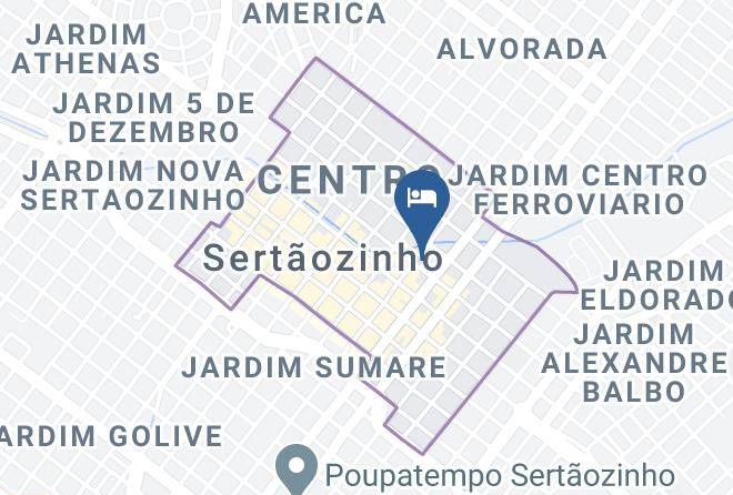 Sertaozinho - Hotel Soldera Inn Maps