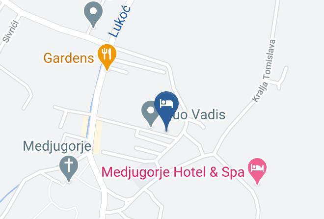 Hercegovacko Neretvanski - Hotel Soldo Maps