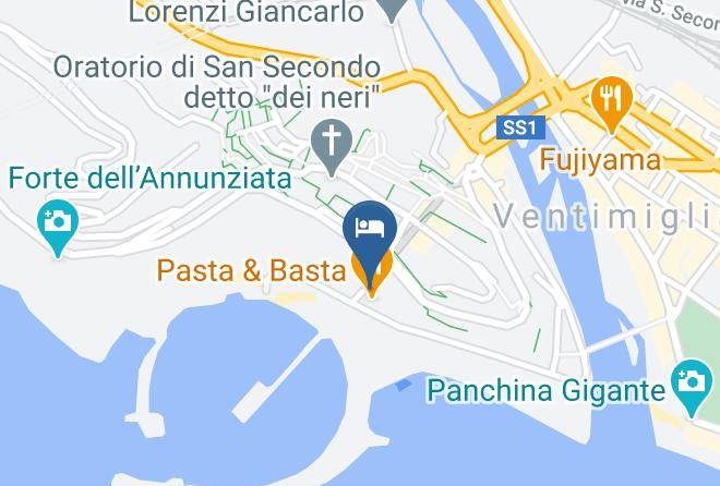 Imperia - Hotel Sole Mare Maps