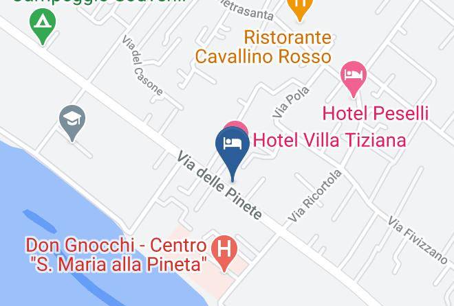 Massa Carrara - Hotel Sole Maps