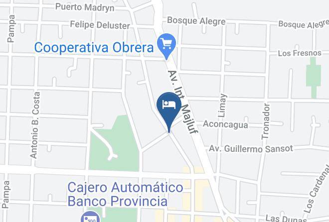 Monte Hermoso - Hotel Soleado Maps