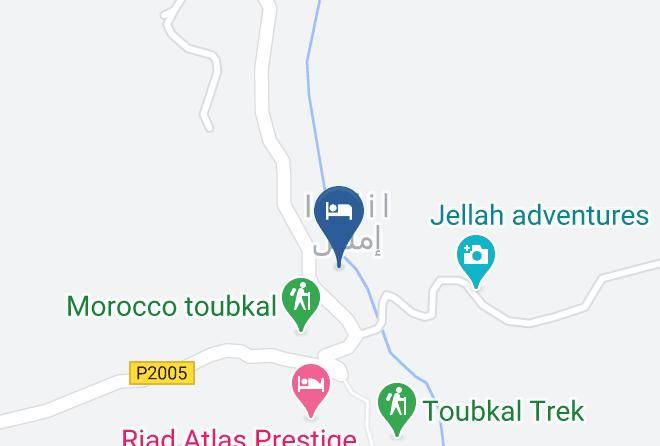 Marrakesh Tensift El Haouz - Hotel Soleil Imlil Maps
