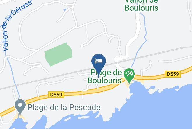 Hotel Soleil Vacances Riviera Map