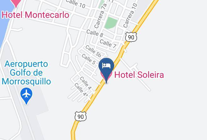 Tolu - Hotel Soleira Maps