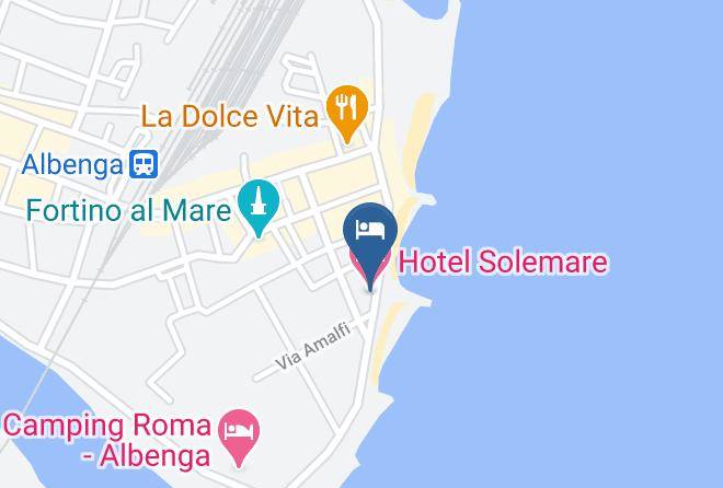 Savona - Hotel Solemare Maps