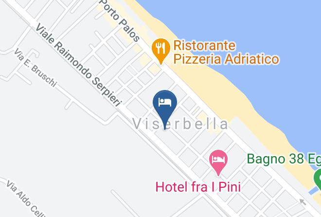 Rimini - Hotel Solidea Maps